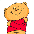 Gif animé coeur calin